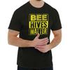 Крутая футболка с надписью Save The Bees Activist Bee Hives Matter для женщин или мужчин, с круглым вырезом