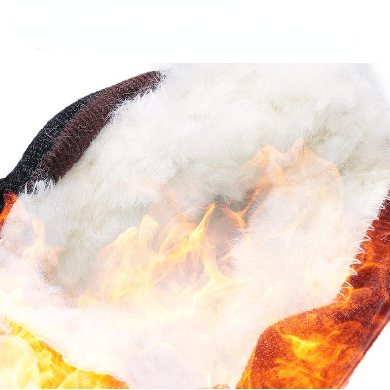 Зимняя мода 2024 года, мягкая подошва, тканевые туфли, кроссовки на платформе, хлопковая обувь, мужские повседневные теплые зимние ботинки, нескользящие ботинки для мужчин