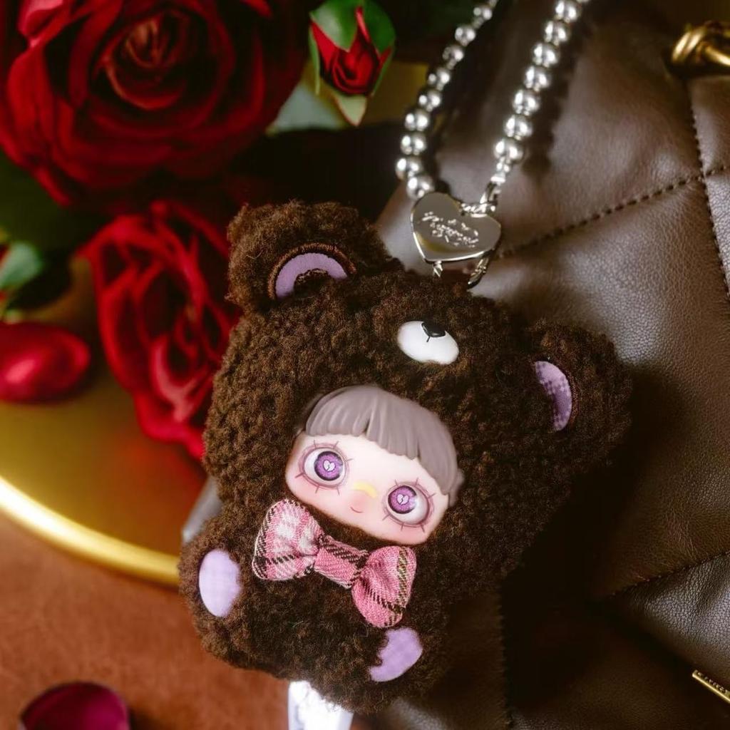 Meimei Aimu Toshikyo Series Plush Keychain Figure Box Blind Box Bag Charm 10 Types Total Approx. 12cm Birthday Present 1 Piece