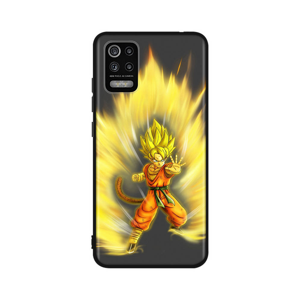 Чехол DT41 Dragon Ball Super для Xiaomi Poco X6 X4 M5 M6 F5 F6 C65 C55 C50 C51 C40 Redmi Note 7 8 14C A3X 13C 12C 11 10A 9C Pro, черный мягкий чехол