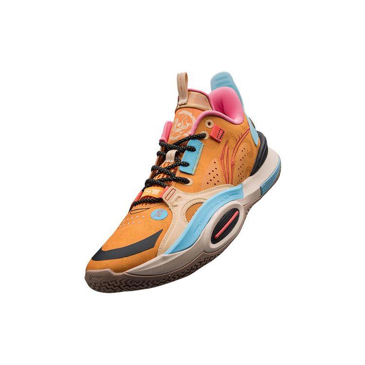 Li-Ning Мужские кроссовки Wade All City 10 CNY оранжевые ABAS009-6