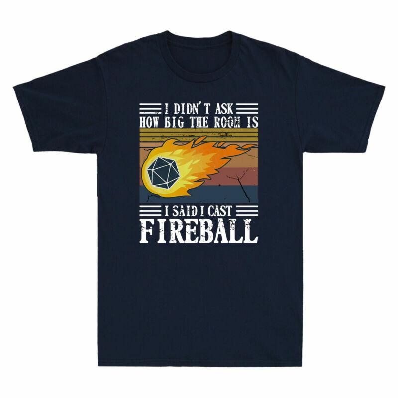 I How Big Said Ask Black I Is Unisex's Fireball Retro T-Shirt The Didn¡¯t Room Cast