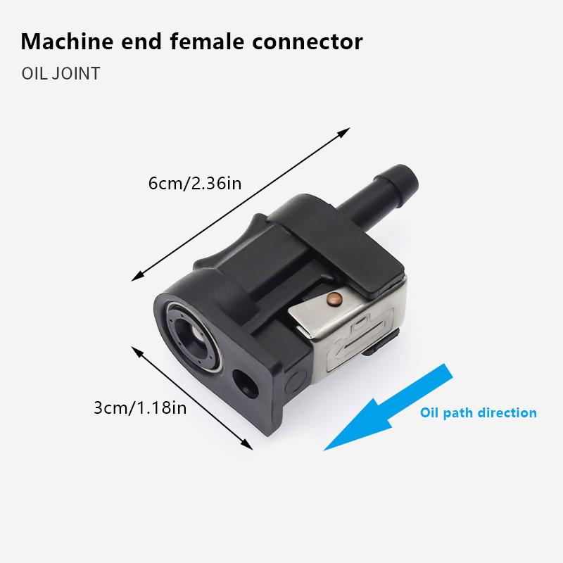 Соединитель топливной линии для подвесного мотора для лодочных аксессуаров, соединительный элемент для шланга с женским креплением, переходник для труб