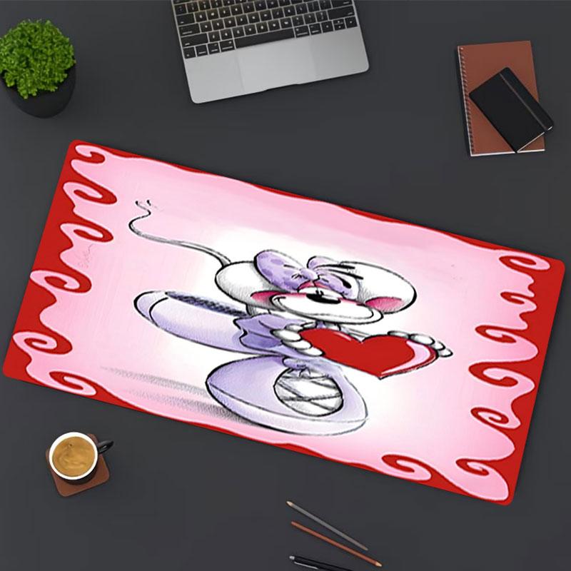 Diddl Print Mouse Pad, for Keyboard Pad Laptop PC Mat for Office Home Use, Desk Decor, Perfect Birthday Gift for Gamers