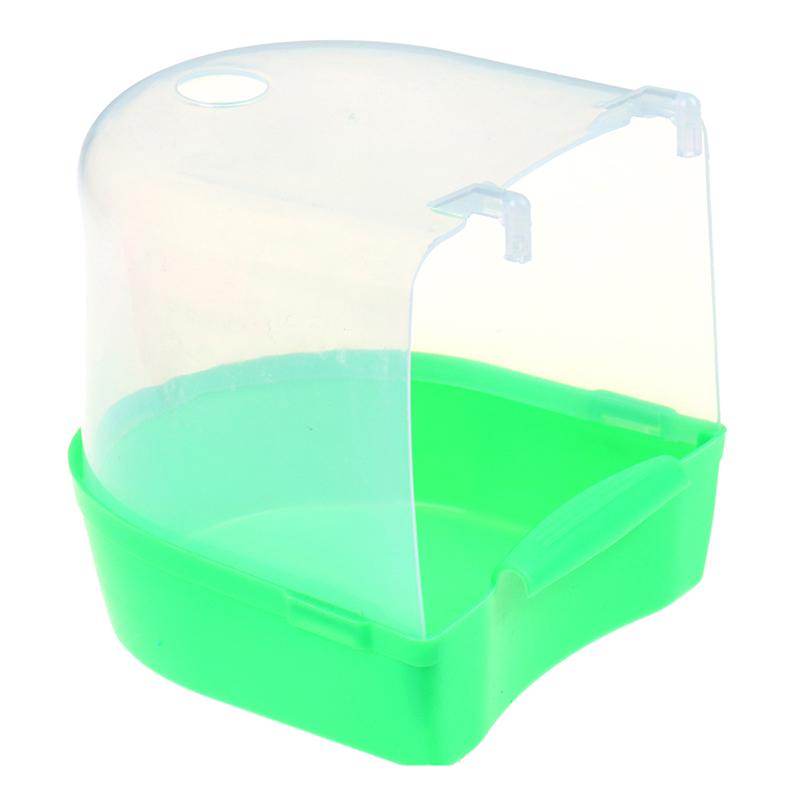 Пластиковый попугай для ванны с водяной баней для птиц для подвесной чаши для попугая