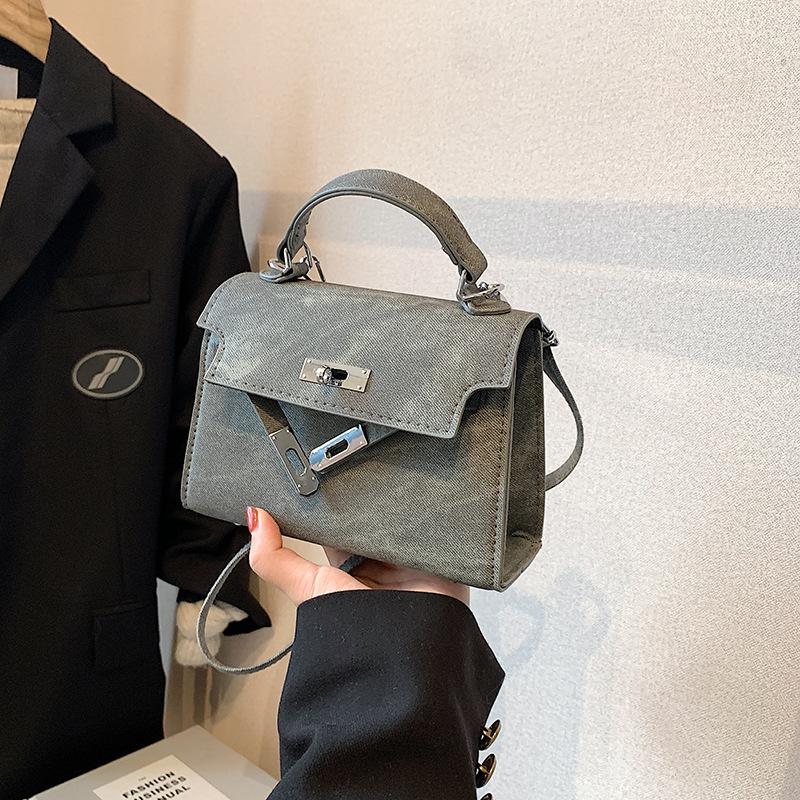 Ручная сумка-ниша женская ретро сумка через плечо осень-зима новая модная маленькая квадратная сумка сумка-мессенджер