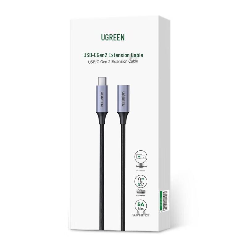 Удлинительный кабель USB-C Ugreen US372