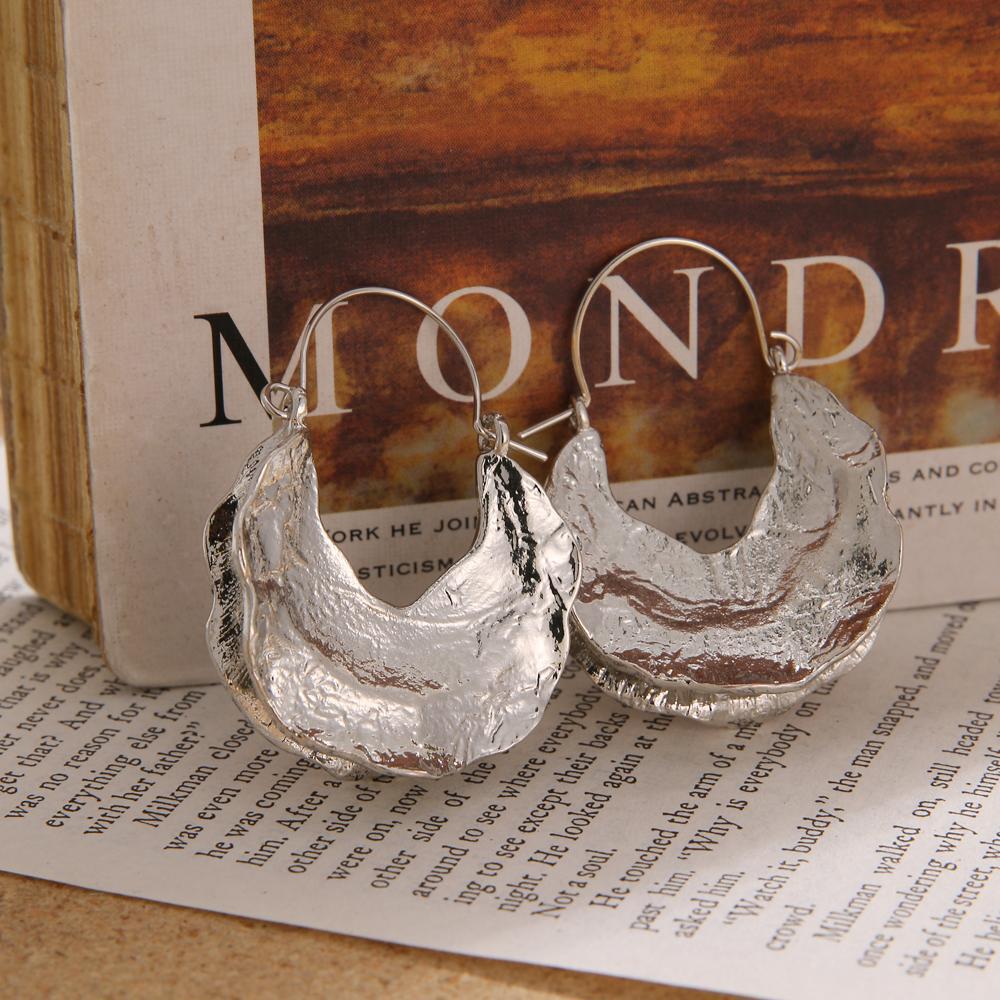 Винтажные массивные креольские серьги золотого цвета с корзиной фулани, массивные серьги-кольца для женщин и мужчин