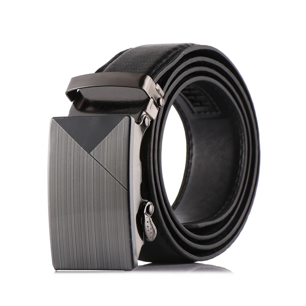 Роскошные высококачественные ремни с автоматической пряжкой, кожаные ремни с застежкой-храповиком