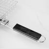 Foldable 304 Stainless Steel Bbq Mesh Non Stick Grilling Basket Grill Mesh Mat Meat Vegetable Steak Picnic Party Barbecue Tool