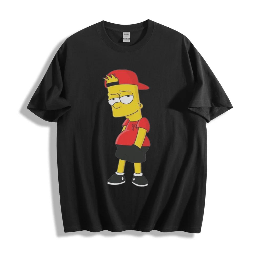 Cool Bart Simpson Streetwear Tshirt Hit