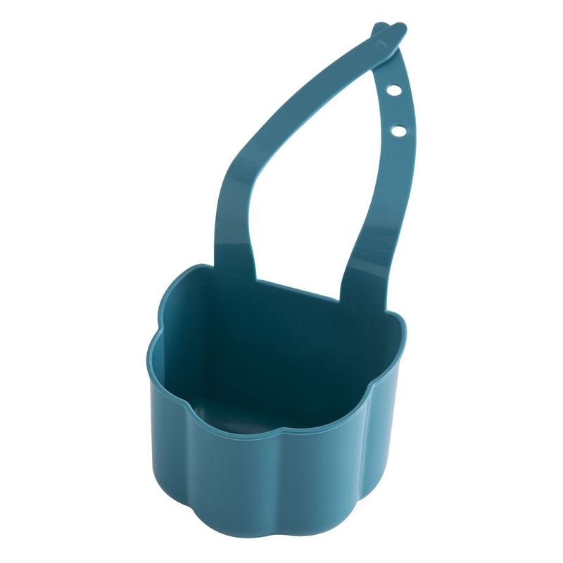 Сливная стойка для кухонной раковины, держатель для губки и мыла, пластиковая подвесная корзина для раковины, регулируемая сливная корзина, кухонный органайзер