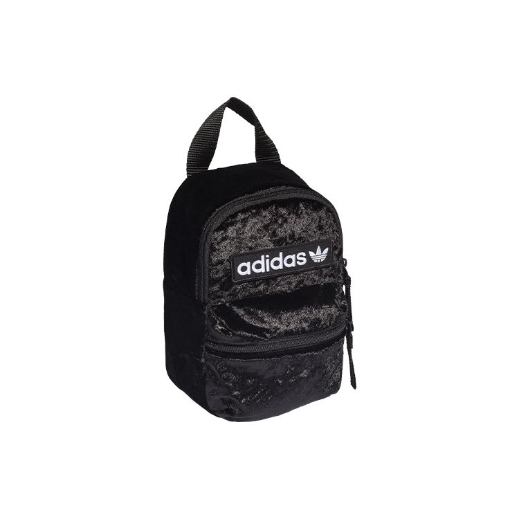 adidas Оригинальный значок с классическим логотипом, украшенный, спортивно-повседневный мини-рюкзак, женские рюкзаки, черный ED5872