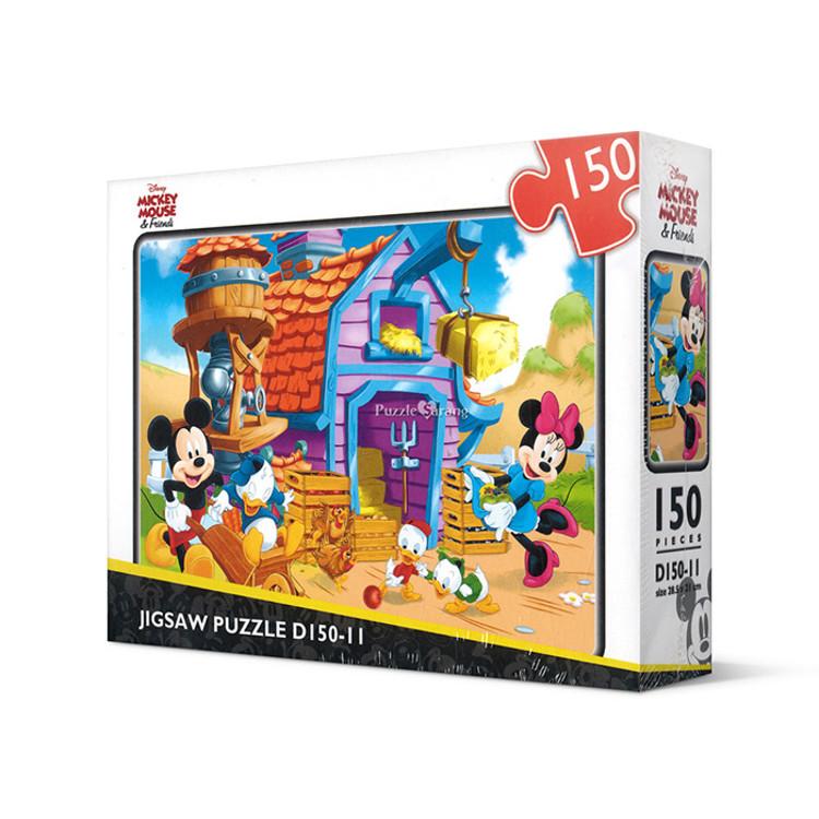 Пазл «Ферма Микки» Disney Animation 150 деталей, популярный корейский пазл