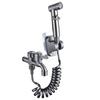 High Pressure Bidet Sprayer Set with Flexible Hose Wall Mounted Toilet Handheld Bidet for Personal Hygiene and Bathroom Cleaning