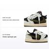 Оливковые детские кроссовки Travis Scott x Air 1 Retro Low OG SP TD Green Sail University-Red DZ5908-106