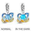 copper Colorful Charm Bead Charms Bead Sparkling Inlaid Zirconium Pendants Compatible With Authentic Accessories Bracelets Jewellery Gift