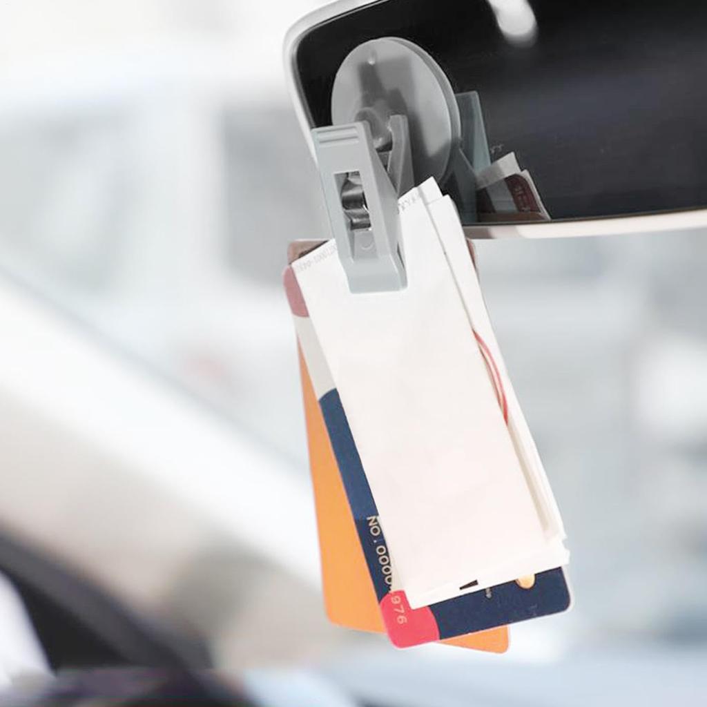 Присоска для окна - Многоразовый держатель для карточек на присоске, Съемный зажим на присоске | Многоцелевая присоска