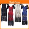Beaded Womens Sequins Sleeveless Cocktail 1920s Dress Party Evening Gown Prom