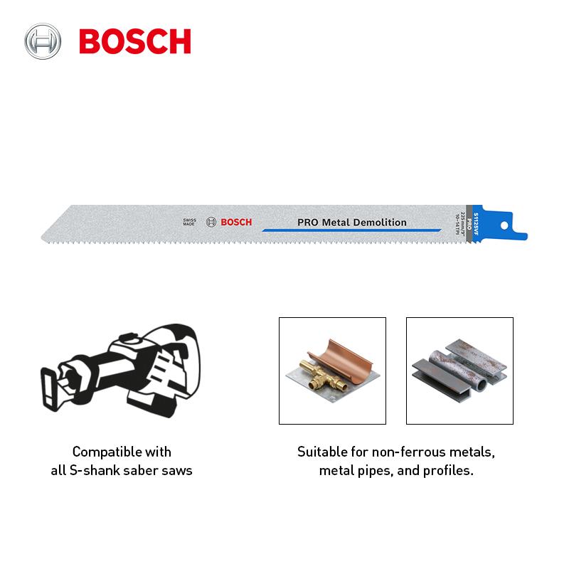 Bosch Saw Blades Pro Metal Demolition Reciprocating Saw Blades