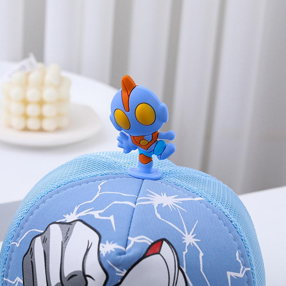 Boys Baseball Cap Cute Cartoon Anime Sunscreen Adjustable Sun Hat For 2-6 Years Old Kids