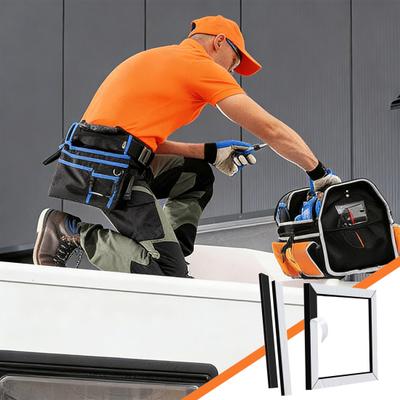 1 Комплект Уплотнителей для Крышного Кондиционера RV Комплект Уплотнителей EVA Самоклеящийся Рамка Уплотнителя для Крышного Кондиционера RV Выравнивающие Подушки Водонепроницаемый Уплотнитель Изоляционный Комплект