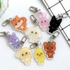 Acrylic Cartoon Keychain Animal Keyring Pendant Accessories New Animal Keychain  Key