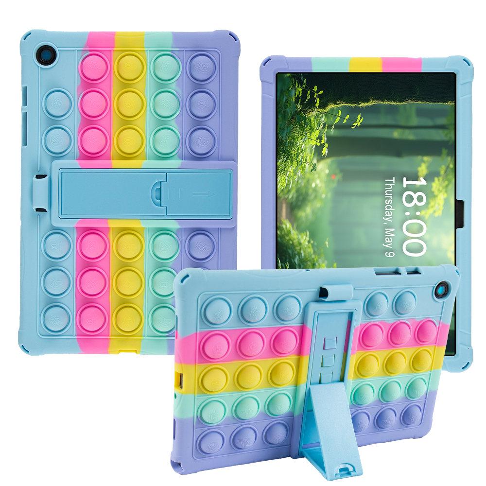 Для Samsung Tab A9 Plus Чехол 11 дюймов Мягкий Силиконовый Подставка Планшет Фунда Для Galaxy Tab A9 Plus Чехол Коке SM-X210 X216