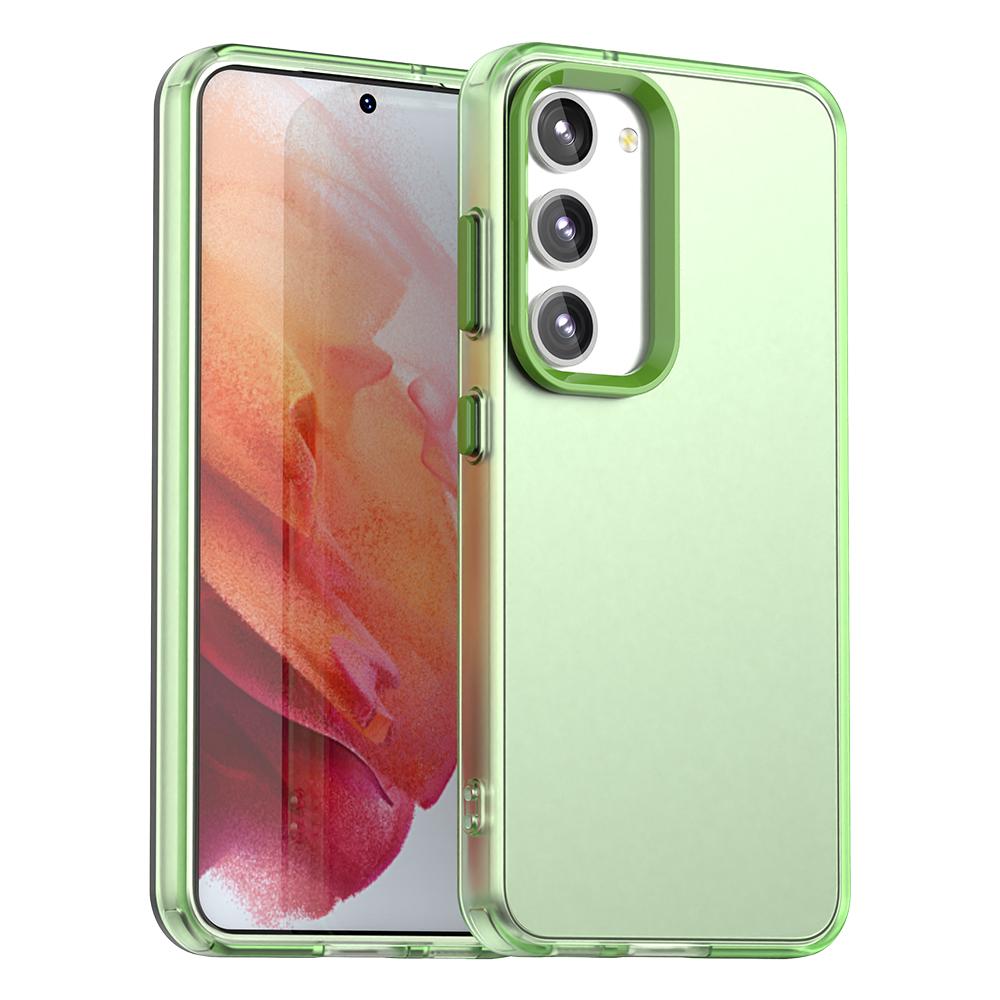 Матовый полупрозрачный чехол-конфетка для Samsung Galaxy S24 S23 Ultra Plus S24 FE A16 A06 A15 A55 A35 A25 M55 Coque Матовая бамперная накладка