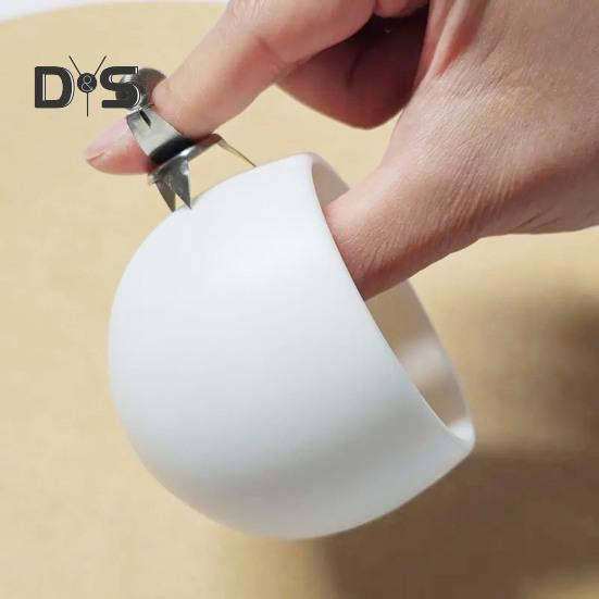 2 шт. зажим для глазури из нержавеющей стали эргономичный комфортный простой в очистке многофункциональный инструмент для нанесения цвета глазури