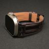 Кожаный ремешок на запястье для Apple Watch Ultra 3 2 49мм 46мм 45мм 44мм Аксессуары МУЖСКОЙ ремешок для Iwatch Серии 11 10 9 8 7 6 SE3