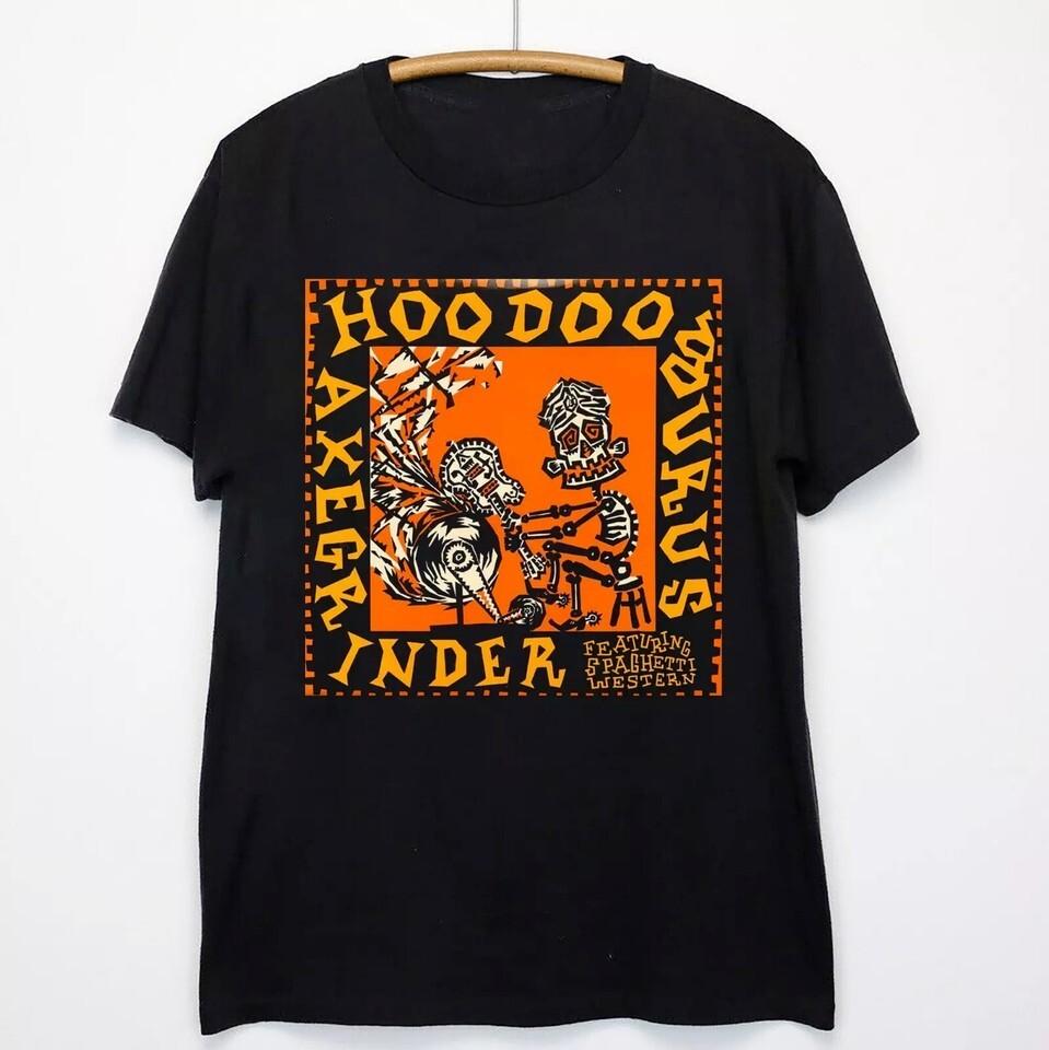 Футболка HOODOO GURUS Axegrinder Подарок для фаната S-2345XL Черная футболка TT1663 Унисекс футболка