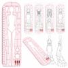 Plastic Garment Drawing Template Dynamic Poses Clothing Design Ruler  Garment Pattern Making