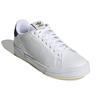 adidas Originals Court Tourino RF Кожаные Повседневные Нескользящие Прочные Низкие Кеды для Скейтбординга Унисекс Белые Синие GX4346