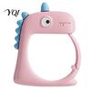 Dino Shaped Bag Hook Dinosaur Desk Edge Clamp Hook, Punch-free Stable Table Side Hanger, Backpack Hanger Durable ABS Storage Organizer for Backpacks