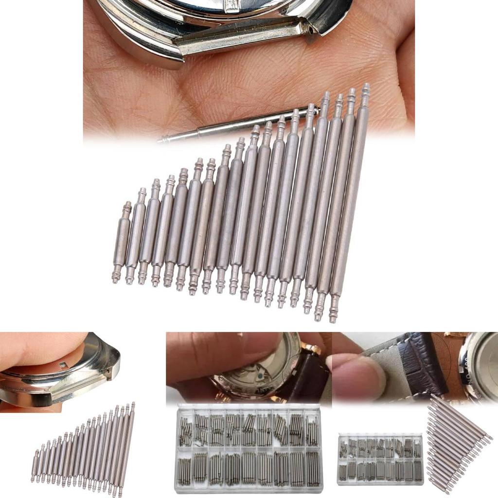 Комплексный набор инструментов для ремонта часов Набор пружинных стержней из нержавеющей стали для домашнего использования