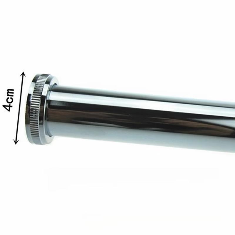 LANGZHIWEN Stainless Steel Wall-Mount Basin P-Trap Drain