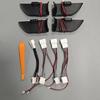For Toyota bz4x 2022 2023 2024 2025 Handle Door Bowl Lamp Non-destructive installation LED Car Inner Ambient Light
