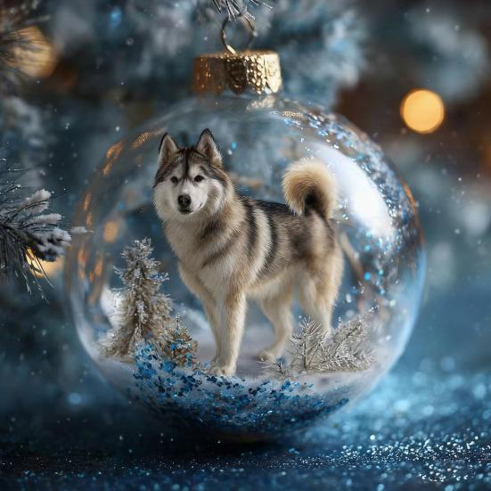 3D Животное Рождественский Шар Орнамент Смешная Собака/Кошка/Черепаха Подвесное Украшение Прозрачный Пластиковый Рождественский Шар Орнамент для Зимнего Праздничного Украшения Дерева