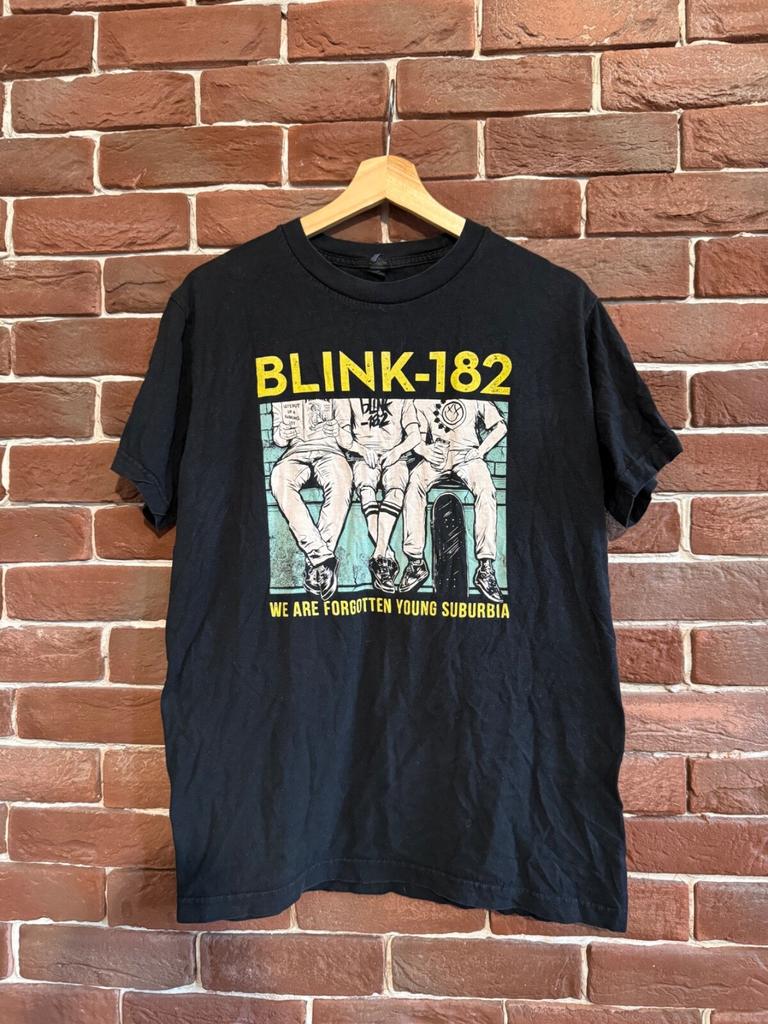 Rare Y2K Blink 182 Parking Lot Rock Band Tshirt M Black Grail Unisex T-Shirt