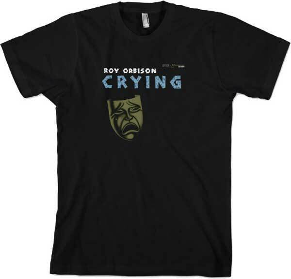 Футболка унисекс Roy Orbison Crying Live Nation Merchandise
