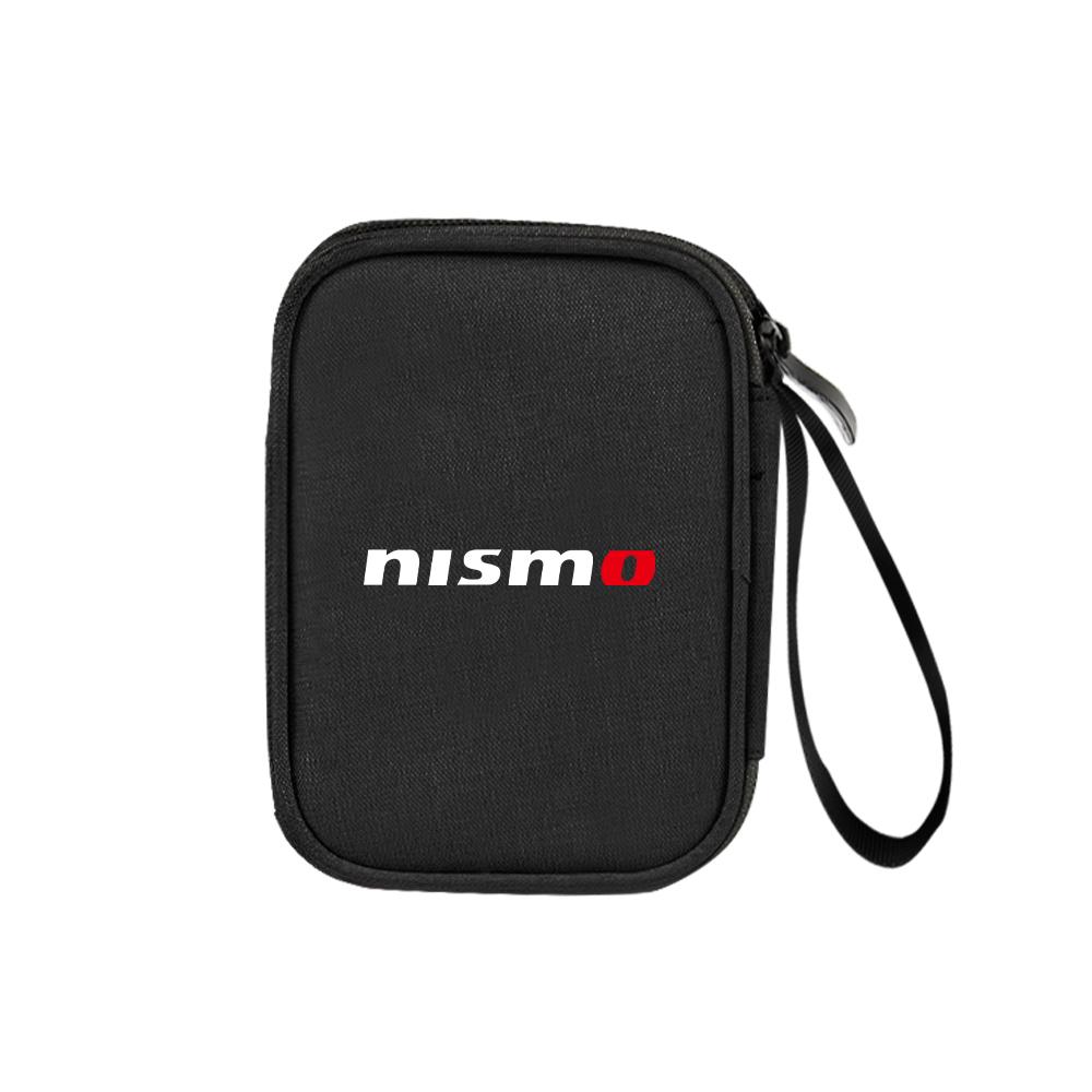 CGCBZC1 Car Storage Pocket Multi-use Organizer Box Phone Key Stowing Tidying Bags For Nissan Nismo Almera Tiida Sunny QASHQAI Skyline