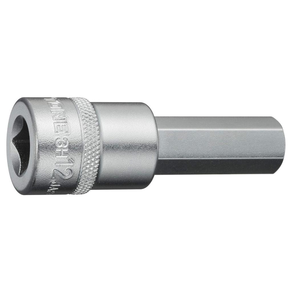 TONE Hexagon Socket Drive Angle Width Across Flats 12mm HP3H-12 9.5mm (3/8")