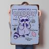 Racoon Tinplate Posters Customizable Wall Art Retro Vintage Metal Signs for Home Room Gamer Decoration Gaming Office Decor Items
