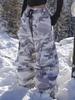 Унисекс Камуфляжные Лыжные Штаны: Ветрозащитная, водонепроницаемая, плотная, на флисовой подкладке, в американском стиле, экипировка для сноуборда.