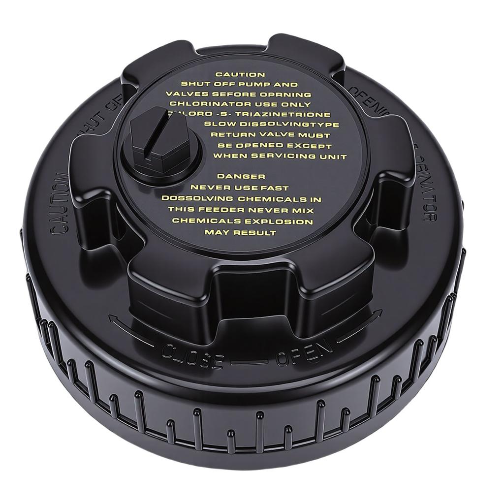 Cover Fit for CL100 Feeder Plastic Automatic Pool Feeder Top Cover Lid for Replacement