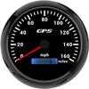 110MM GPS Speedometer 60/120/200kmh 80MPH For Motorcycle Boat Car Truck Speed Gauge Meter 7 Colors Backlight With GPS Antenna