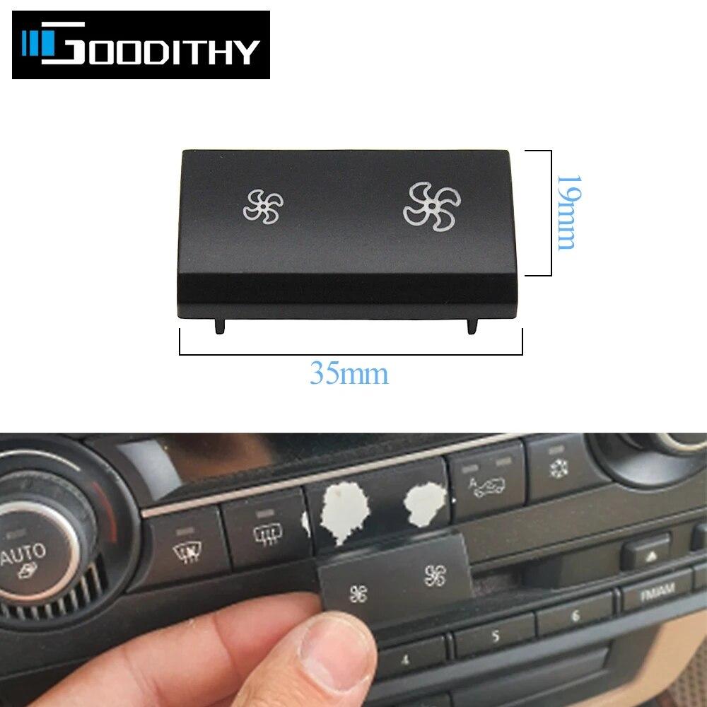 Приборная панель автомобиля Кондиционер Объем ветра Кнопка вентилятора переменного тока Воздухонагреватель Климат-контроль Крышка для BMW X5 X6 E70 E71 E72 2006-2014