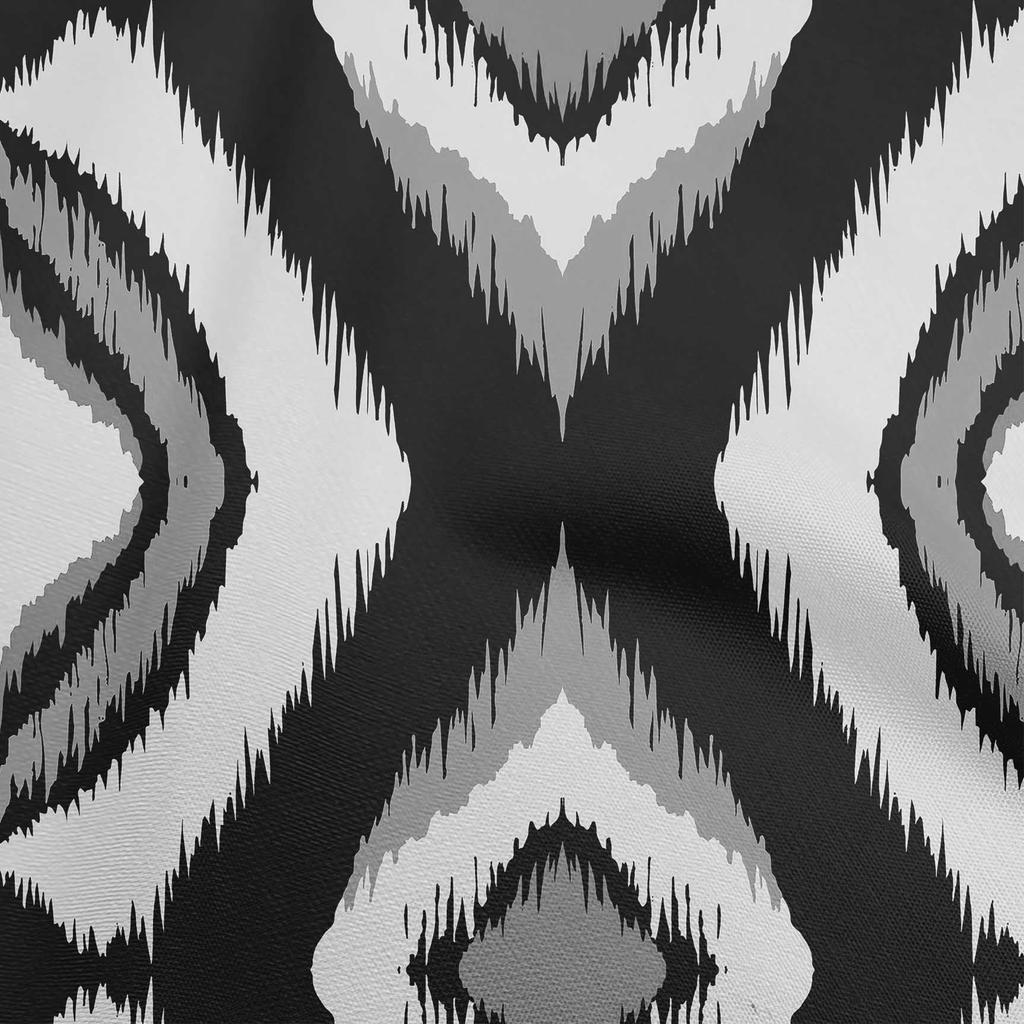 oneOone Cotton Poplin Dark Peach Fabric Ikat Craft Projects Decor Fabric Printed By The Yard 42 Inch