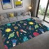 Space Planet Rug Starry Sky Carpet In The Living Room Rug Illusion Rug Home Decor Bedroom Mat Children Carpet Furry Area Rug